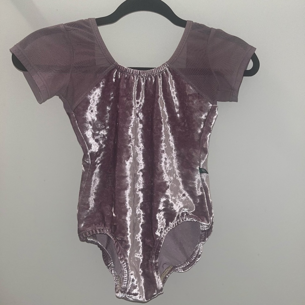 Luckyleo velvet leotard